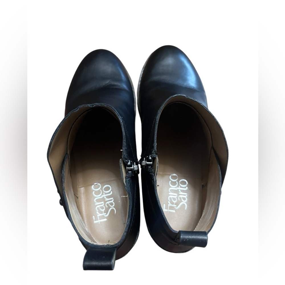 FS NEW ITEM VTG KELTON LEATHER FRANCO SARTO BOOTIES - Picture 9 of 10